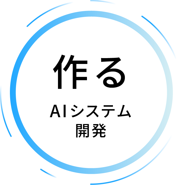 作る AIシステム開発