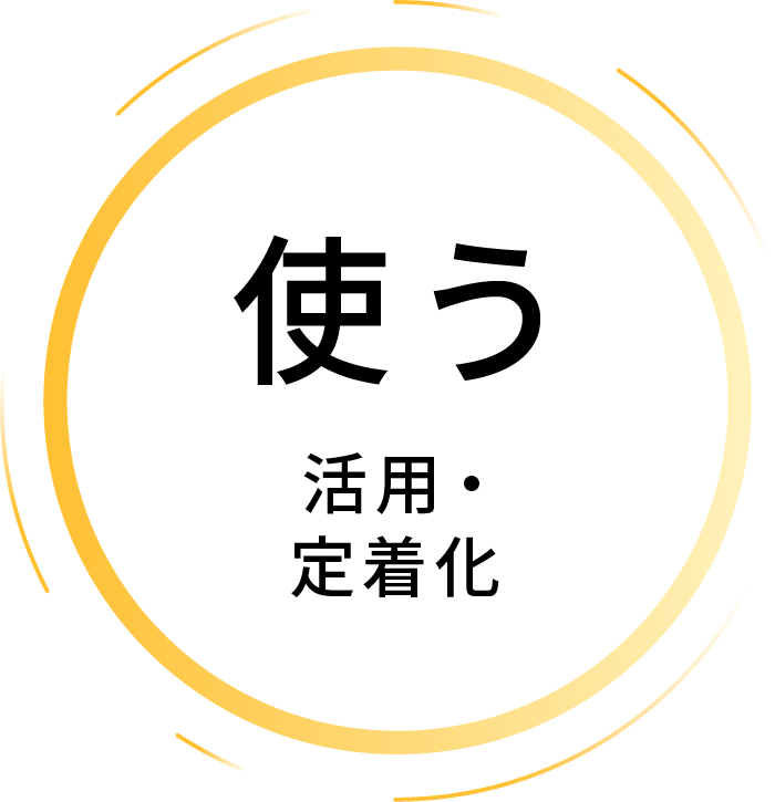 使う 活用・定着化